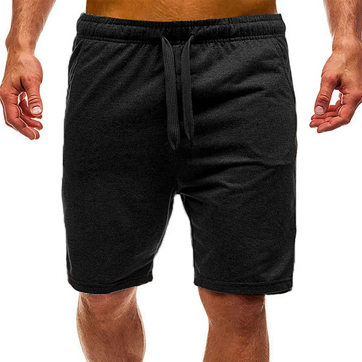 Shorts moletom de algodão masculino